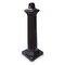 Rubbermaid Commercial GroundsKeeper Tuscan Receptacle,  13 x 13 x 38.38,  Black FG9W3000BLA